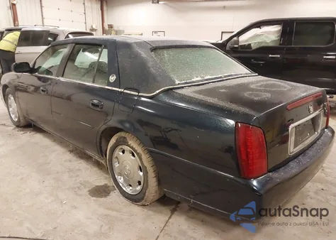 2002 Cadillac Deville Dhs из США, поврежденный, VIN 1G6KE57Y52U132608